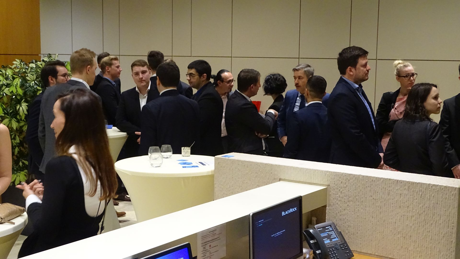 The BlackRock carrer event was a huge success in Frankfurt